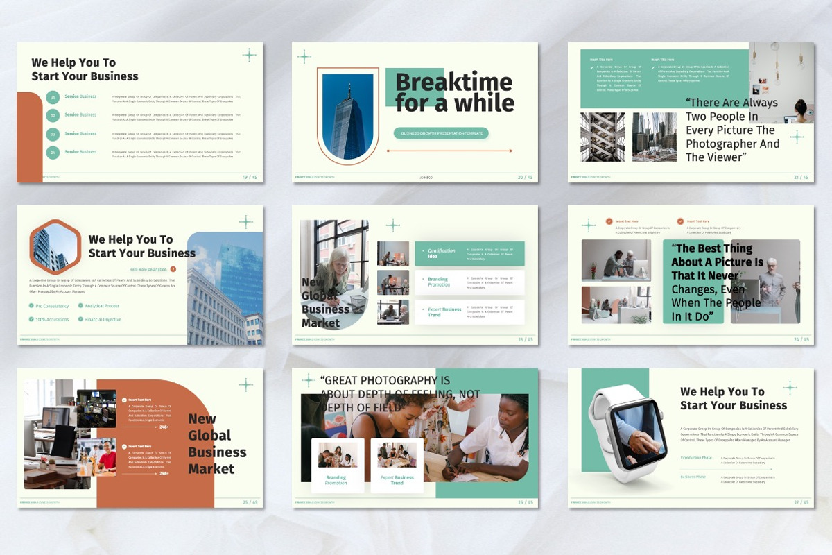 Straew - Business Growth Googleslide, a Presentation Template by Dhabee (Photo 4 of 7)