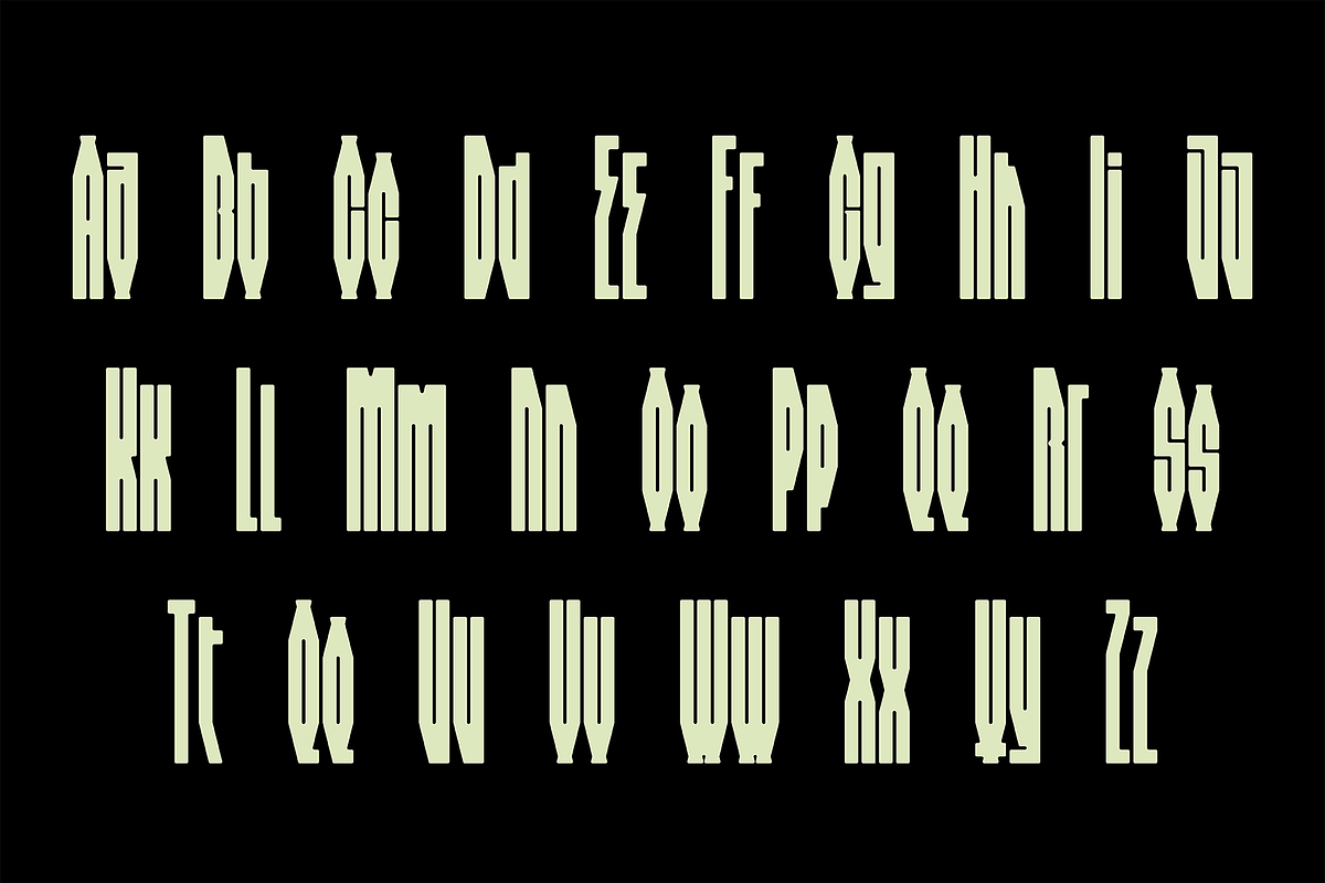 Merhat | Condensed Display Font, a Font by ESEM (Photo 5 of 5)