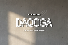 Daqoga - Elegant Serif Font for Luxu
