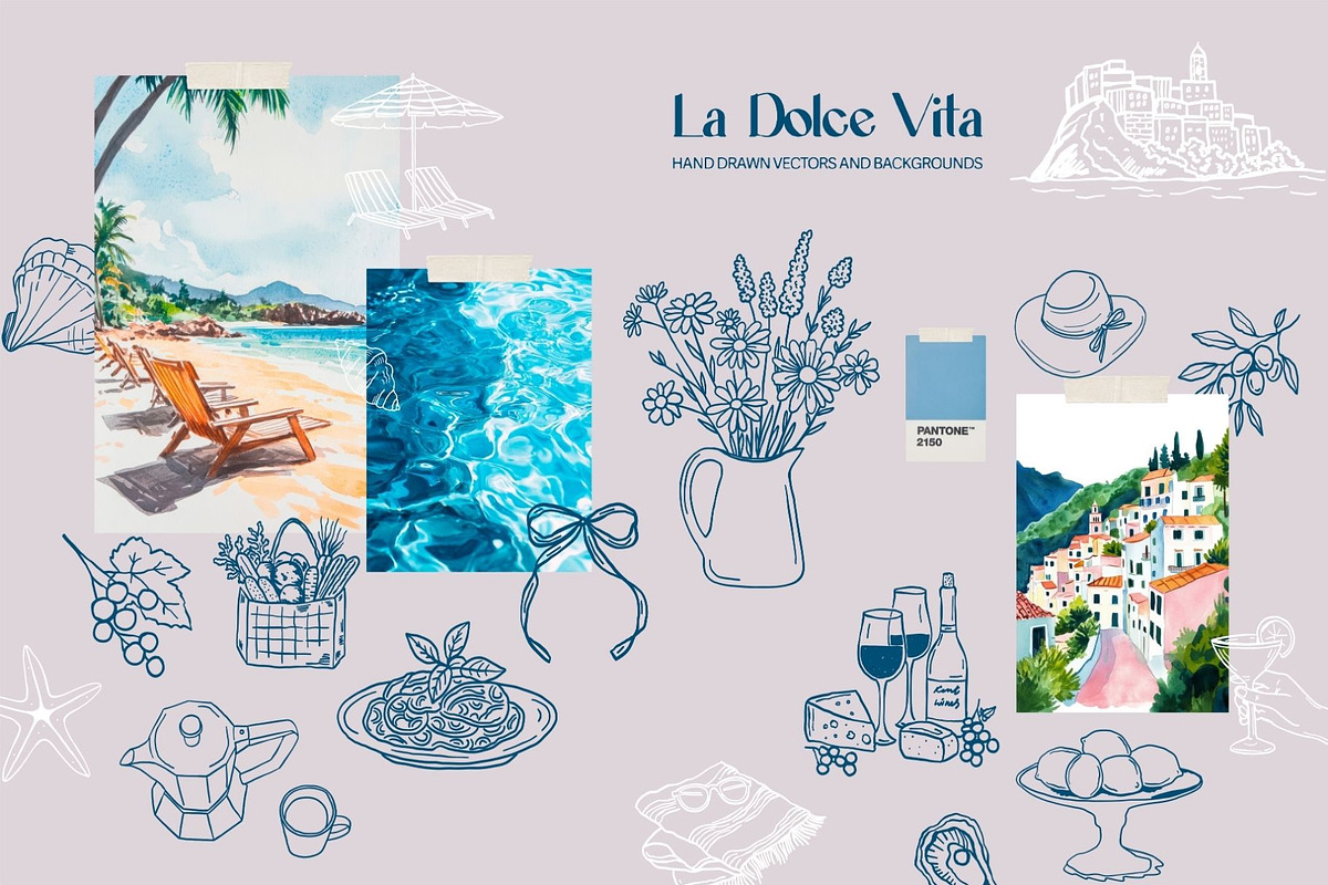 La Dolche Vita, an Object Illustration by vanloveart (Photo 1 of 7)