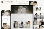 Squarespace Wedding Template, a Squarespace Template by Mockup Art Atelier (Thumbnail 2 of 19)