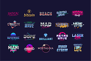 Retro Neon 80s & Synthwave Graphics, an Object Graphic by DenysHolovatiuk (Thumbnail 2 of 5)