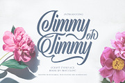 Jimmy Oh Timmy - Script Font, a Script Font by Maculinc Type (Thumbnail 1 of 12)