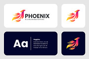 Gradient Modern Phoenix Logo Design, a Branding & Logo Template by Artnivora.Std (Thumbnail 2 of 3)