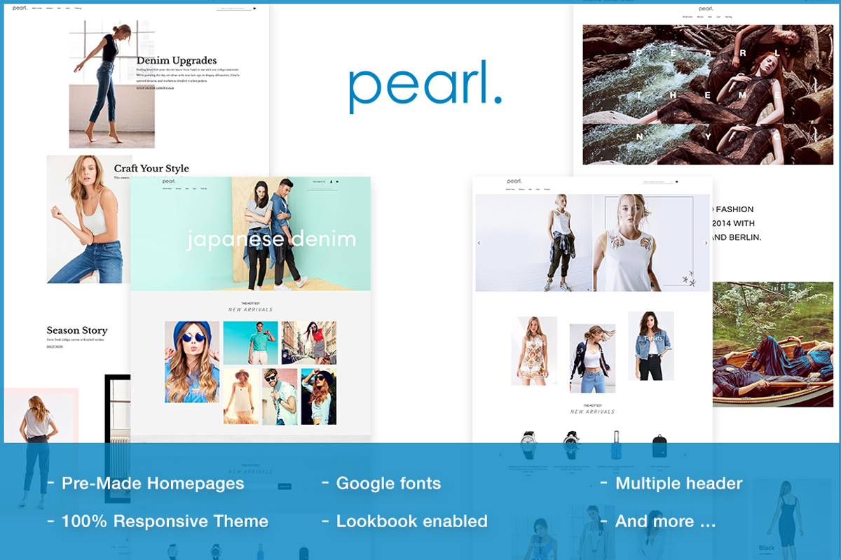 Pearl Responsive Theme Magento 2, a Websites & App Template by WeltPixel (Photo 2 of 9)