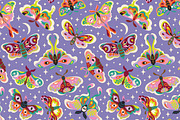 Moonlit Moths - Set and Patterns, a Pattern Graphic by PenguinHouse (Thumbnail 8 of 10)