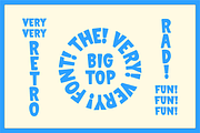 Very Font Family - Handmade Retro, a Sans Serif Font by Studio Funshop by Kelli (Thumbnail 14 of 21)