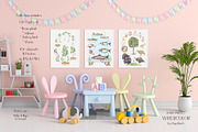 Watercolor Life Cycle Bundle 2, an Education Illustration by MayaNavits (Thumbnail 12 of 14)