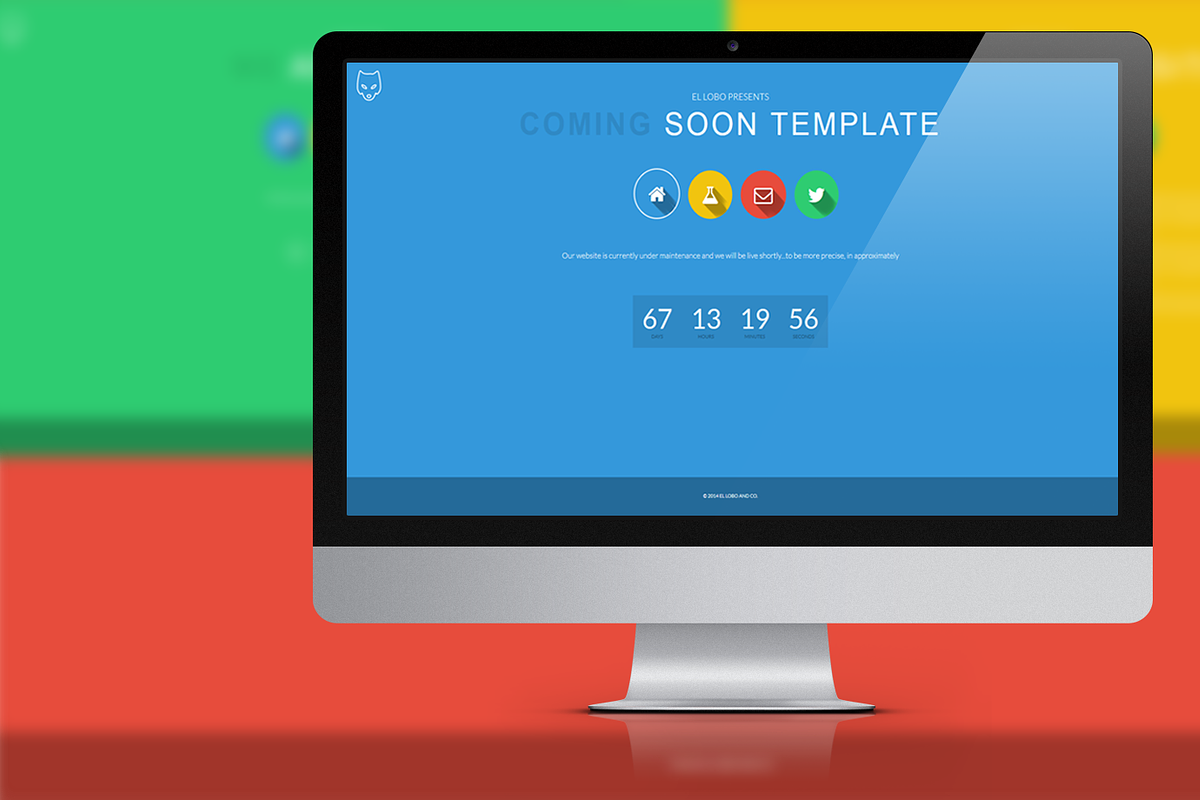 Coming Soon Template, a Websites & App Template by Made in Cardiff (Photo 1 of 2)