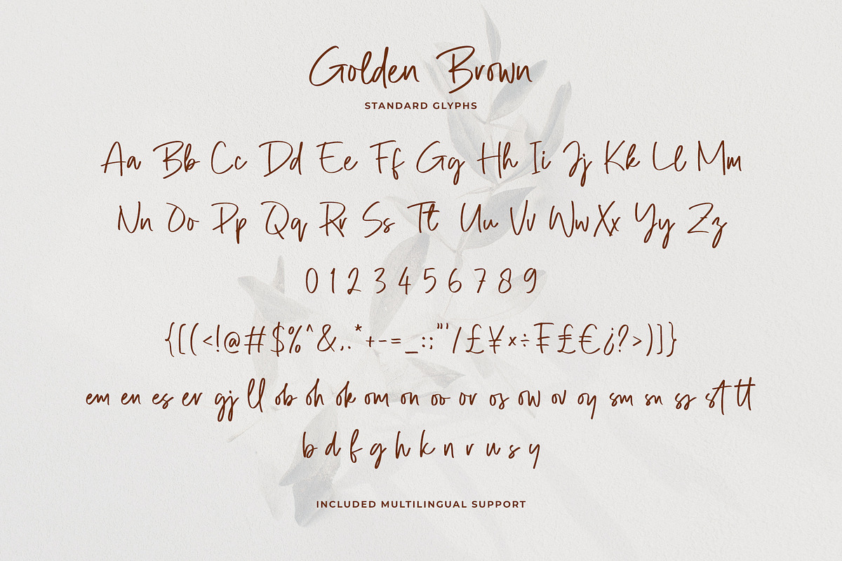 Silver Brown Casual Script Font, a Script Font by Heinzel Std (Photo 10 of 11)