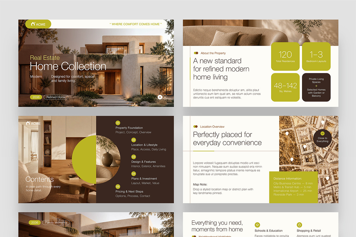 Real Estate Presentation Template, a Presentation Template by BrandPacks (Photo 7 of 7)
