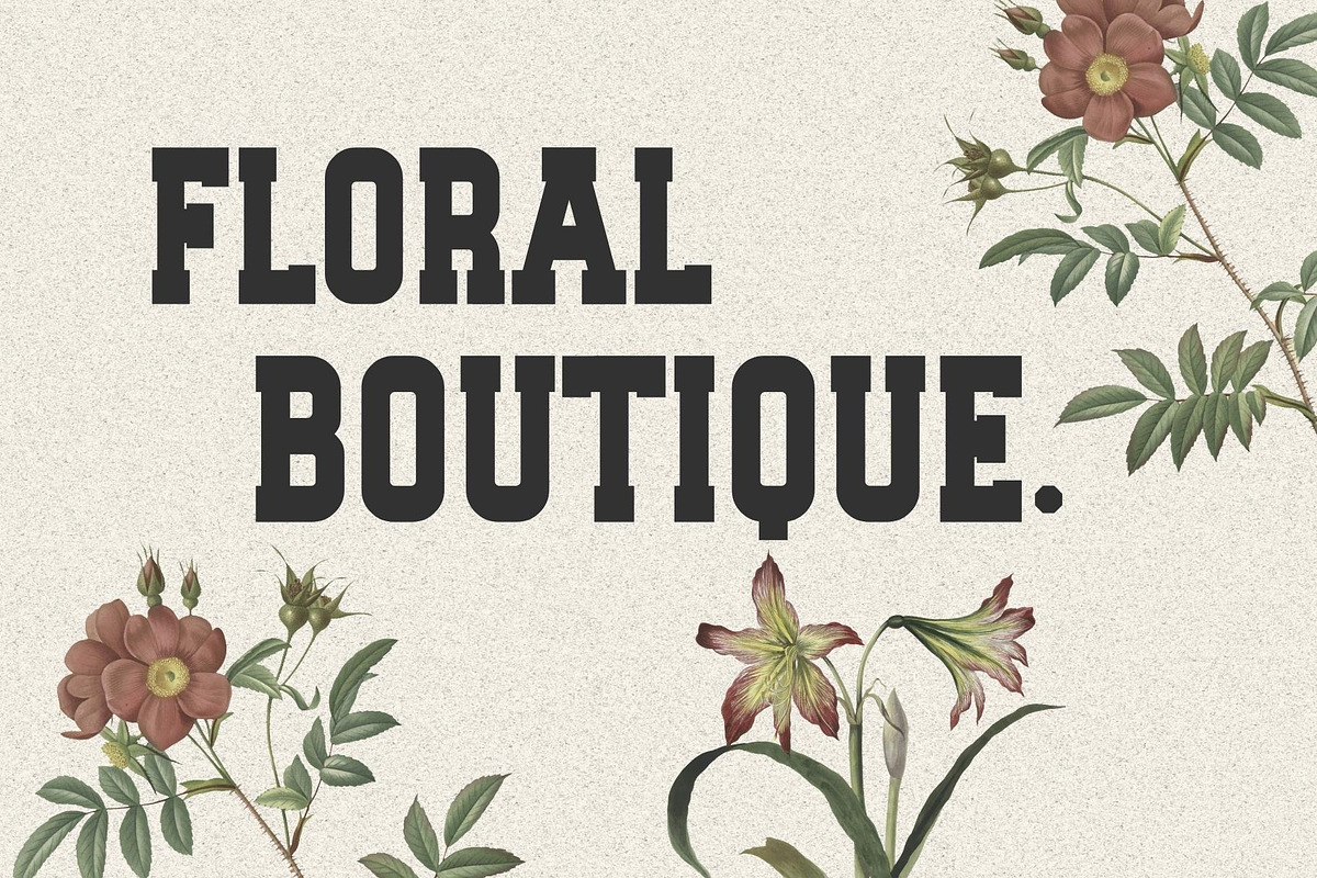 Roberto Vintage Slab Serif Font, a Slab Serif Font by Graphicxell (Photo 9 of 9)