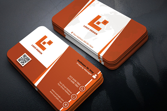 Professional Business Card PSD preview 8