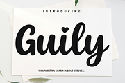 Guily handwriting font, a Script Font by cocodesign (Thumbnail 1 of 7)