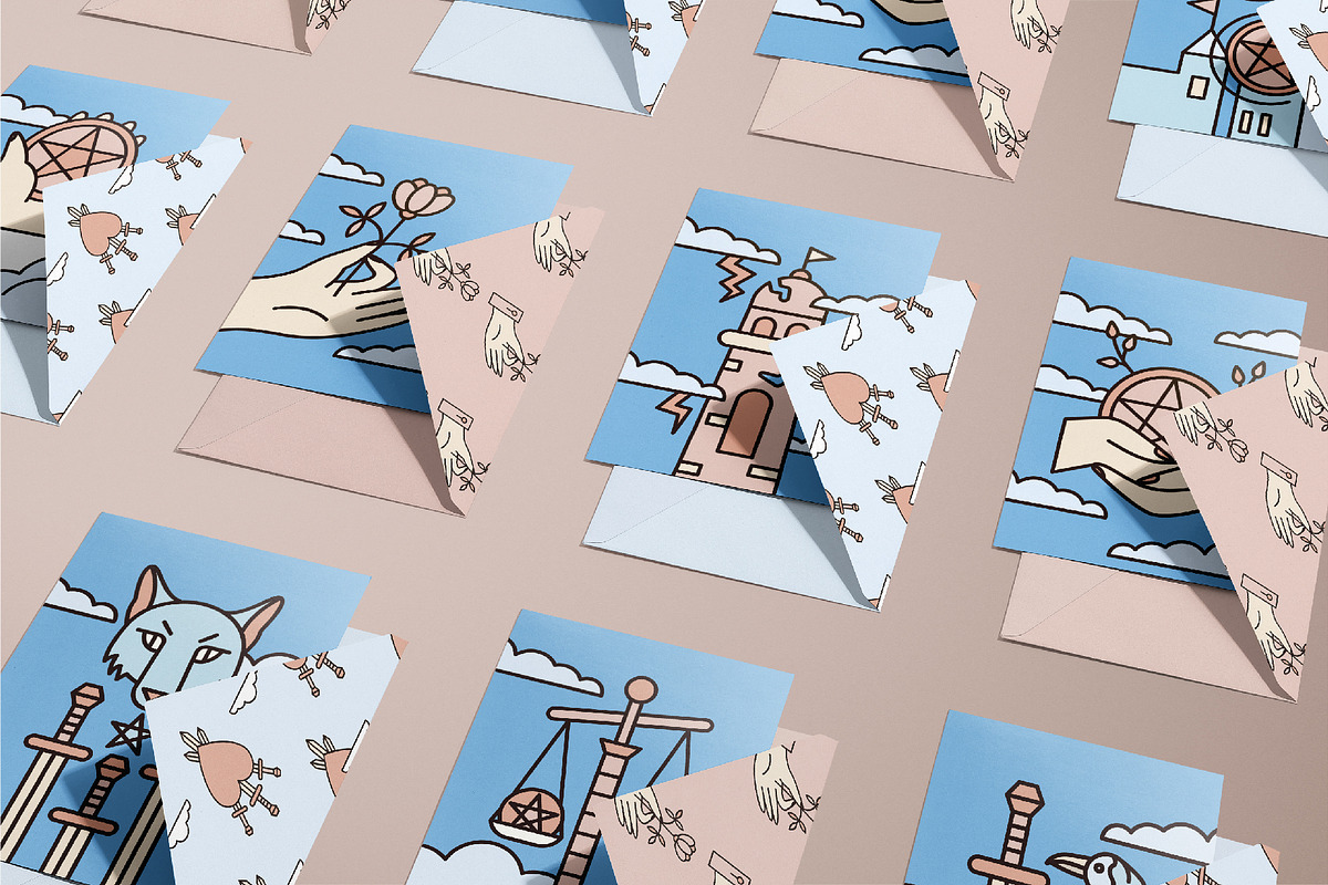 Tenderness Tarot cards collection, an Illustration by illustrator_natalie (Photo 12 of 15)