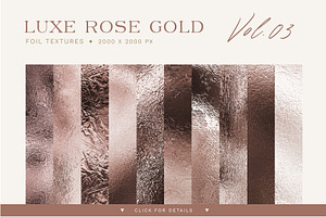10 Luxe Rose Gold Textures Vol. 03, a Texture Graphic by SorrDesign