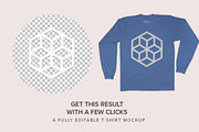 Fine Jersey Long Sleeve Mockups, a Shirt Mockup by GraphicHero (Thumbnail 2 of 7)