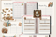 Book Journal Planner Editable, a Design Template by Little Wren Illustrates (Thumbnail 3 of 3)