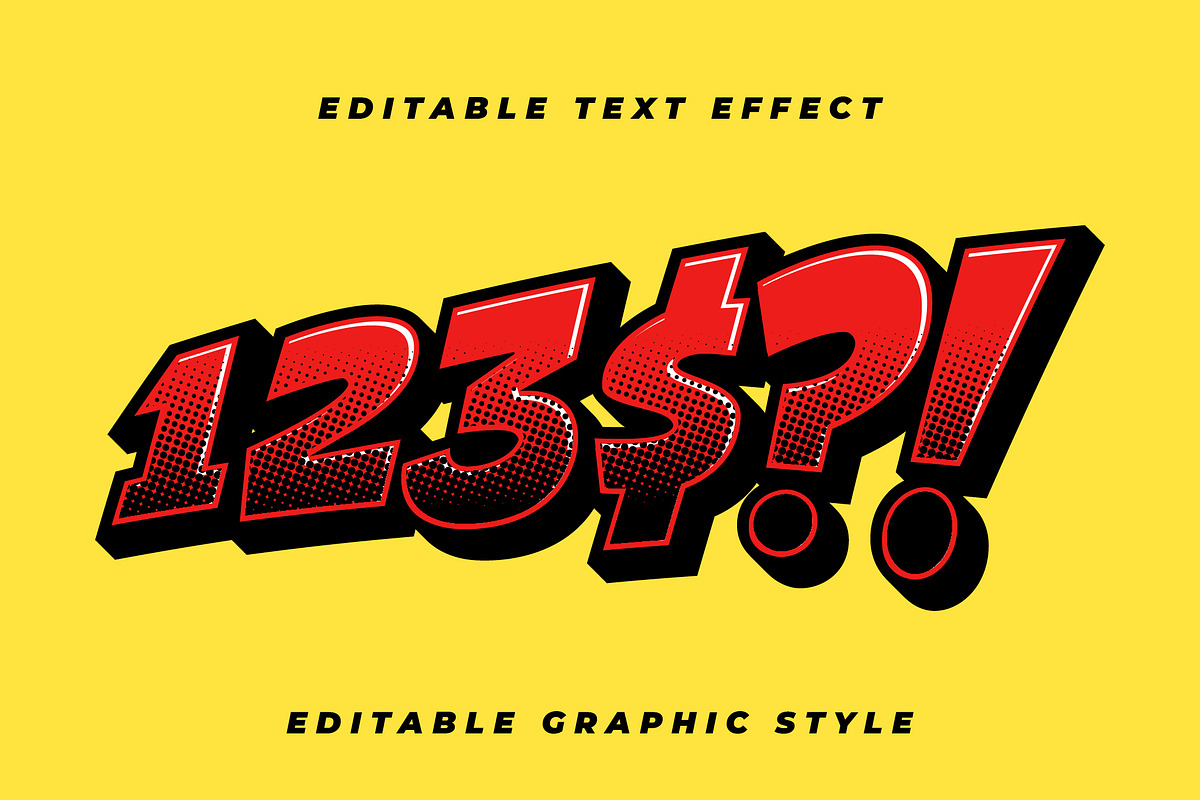 Comic Pop Art Boom Text Effect preview 2