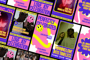 Love Celebration Social Media, a Social Media Template by Loin Studio