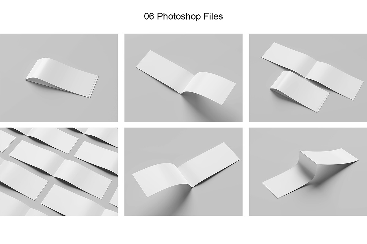 DL Bifold Borchure Mockup, a Books & Magazine Mockup by Tokobeta (Photo 8 of 8)