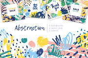 Textures cards + seamless patterns, a Pattern Graphic by Good Studio (Thumbnail 1 of 30)