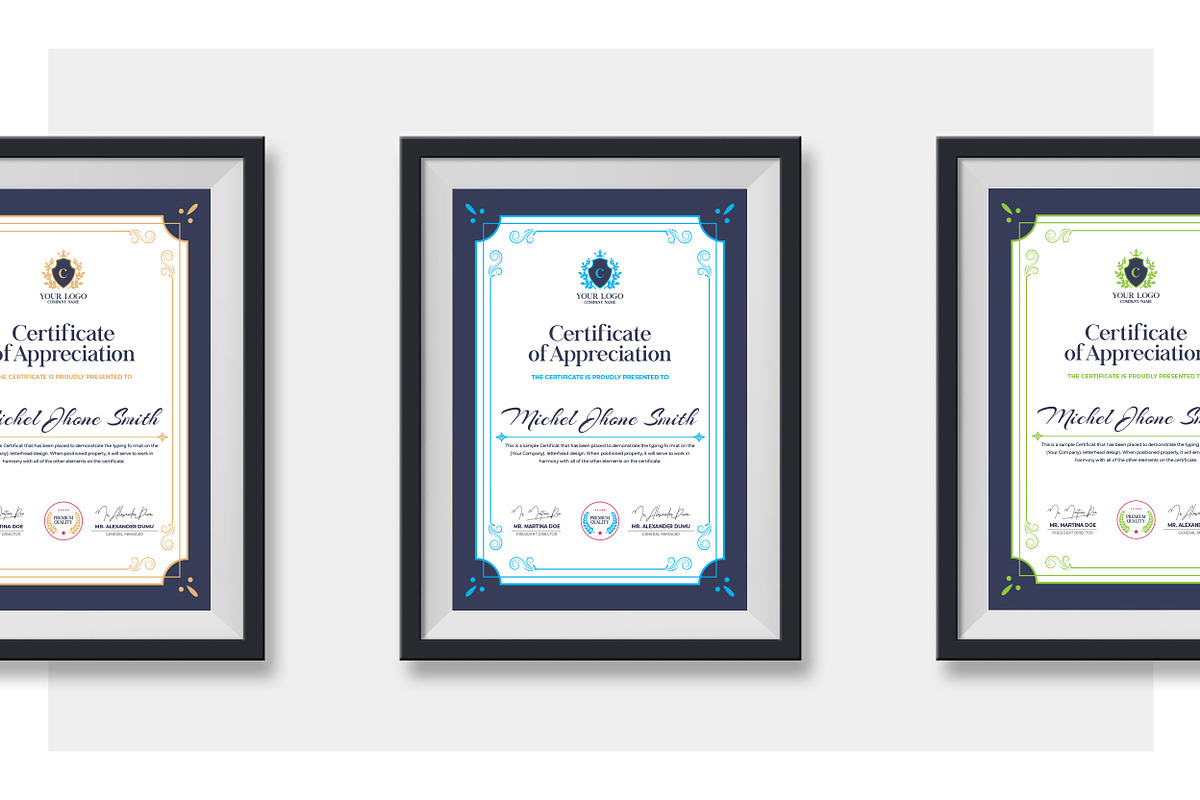 Certificate, a Stationery Template by GenerousArt (Photo 7 of 10)