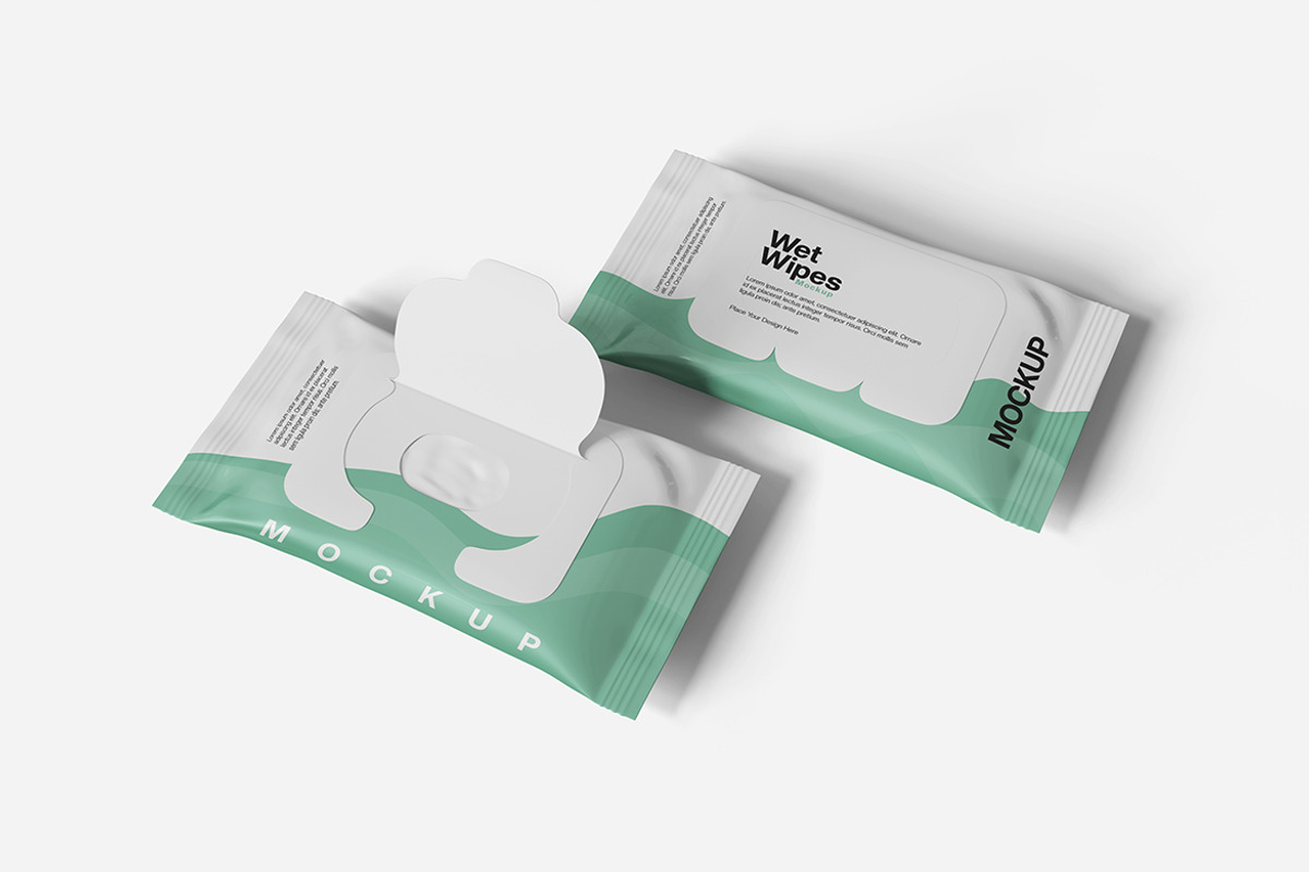 Wet Wipes Mockup, a Product Mockup by Indah (Photo 4 of 6)