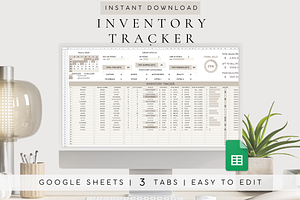 Digital Inventory Tracker Template