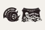 Karting Badge Asset Illustration, an Object Illustration by graphicook (Thumbnail 2 of 3)