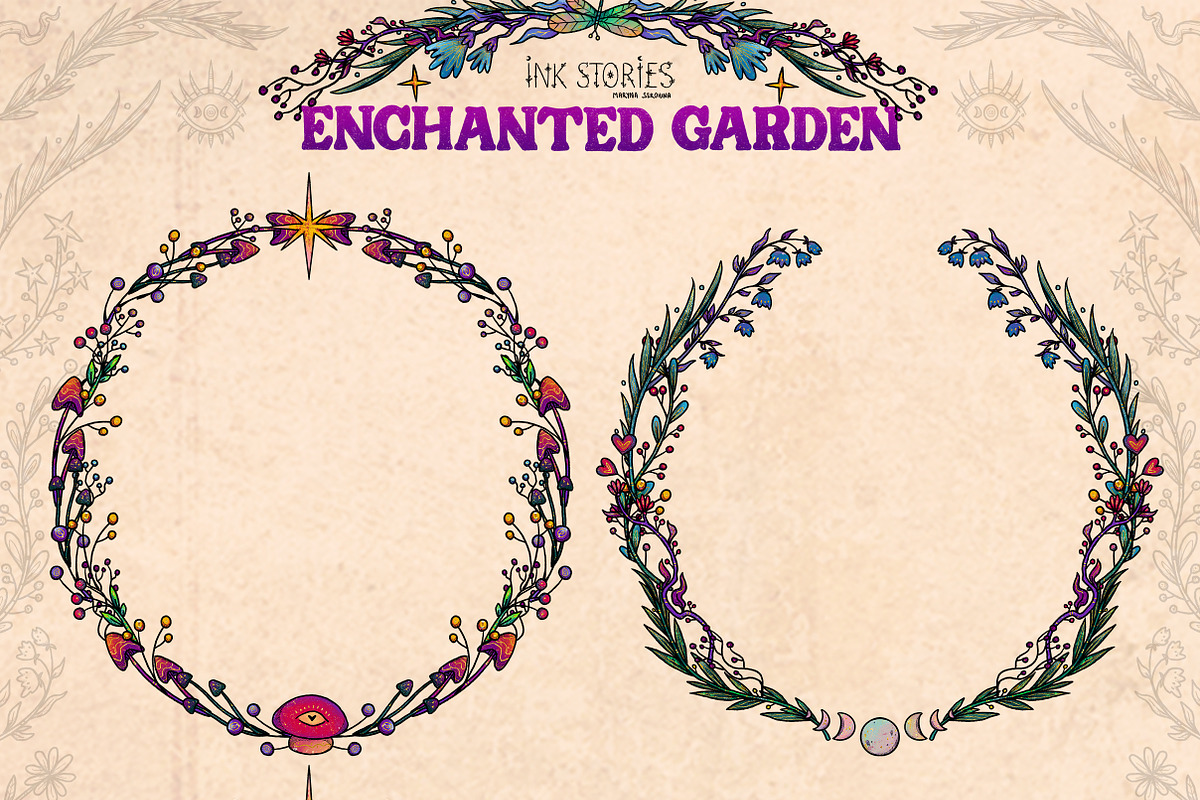 Enchanted Garden Fairies and Flowers, a Person Illustration by Ink Stories (Photo 16 of 24)