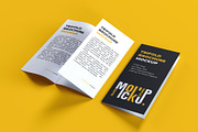 Trifold Brochure Mockup Sets, an Advertising Mockup by Artnivora.Std (Thumbnail 4 of 4)