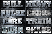 32 Fitness and Exercise Styles Vol 2, a Layer Style Add-On by DesignFathoms (Thumbnail 3 of 5)