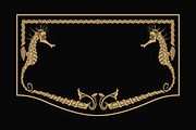 Ornamental Vector Frames & Borders, a Pattern Graphic by Newage Designs by Bora (Thumbnail 5 of 8)