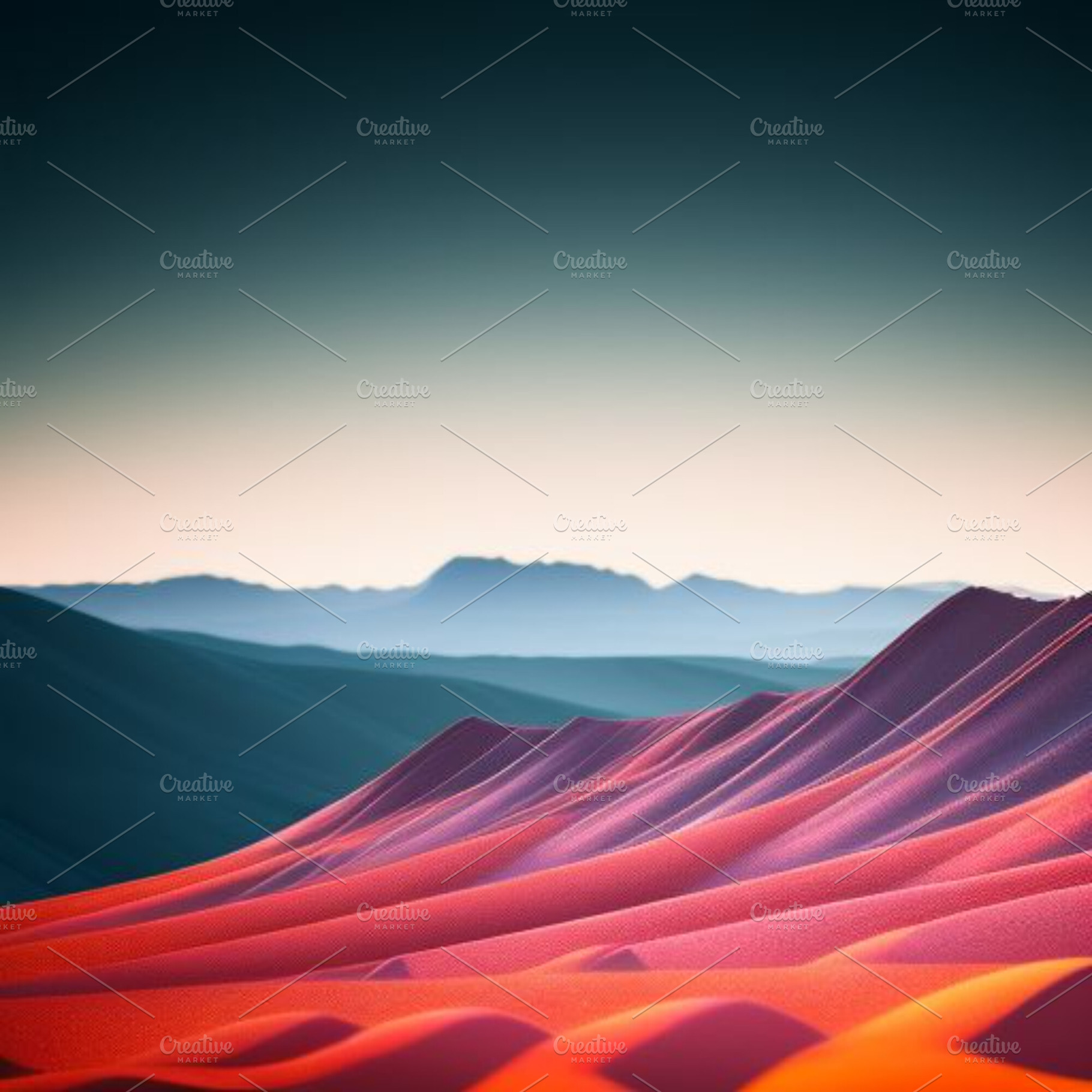 landscape Art background, a Background Photo by ComfortQ