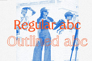 Catamaran - Vintage Font, a Serif Font by Tropical Type (Thumbnail 4 of 9)