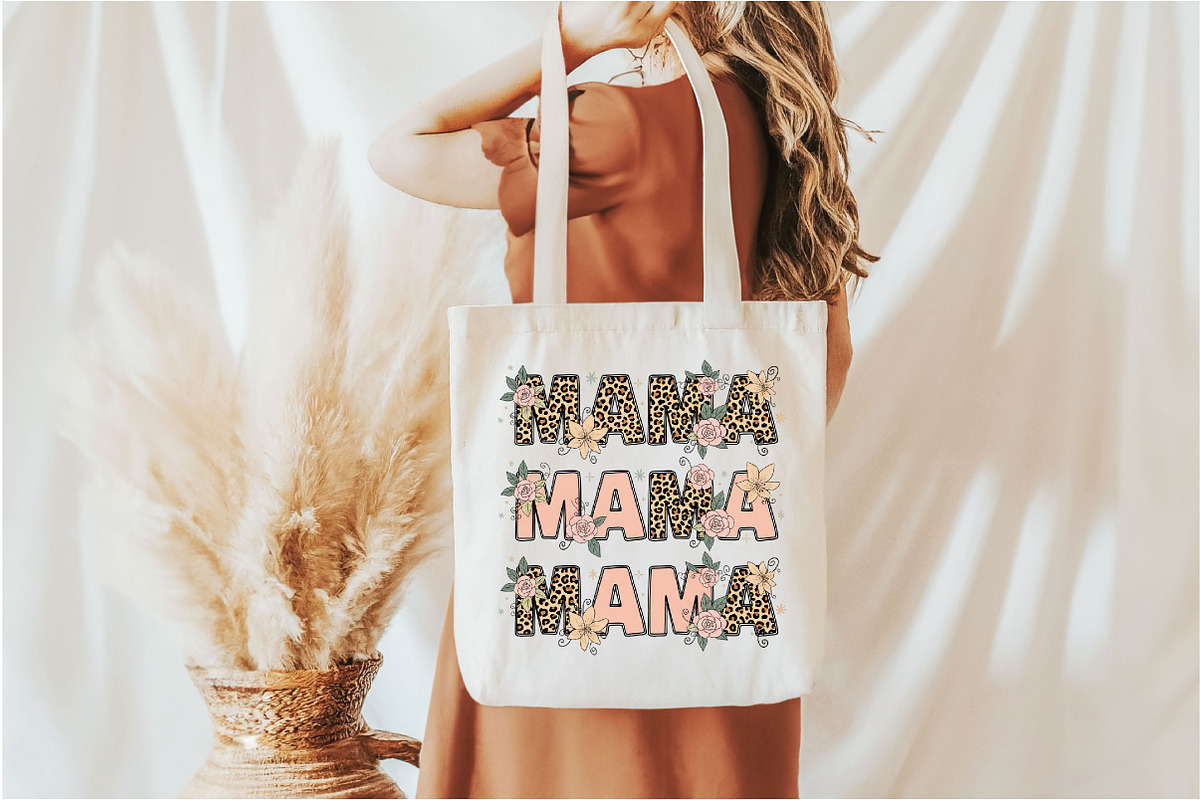 Leopard Mama Flower Mother's Day PNG, an Illustration by Designking (Photo 6 of 6)