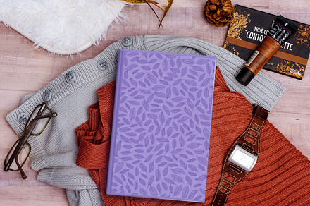 Floral Journal Cover Template, a Magazine Template by Manifesto Design Gallery