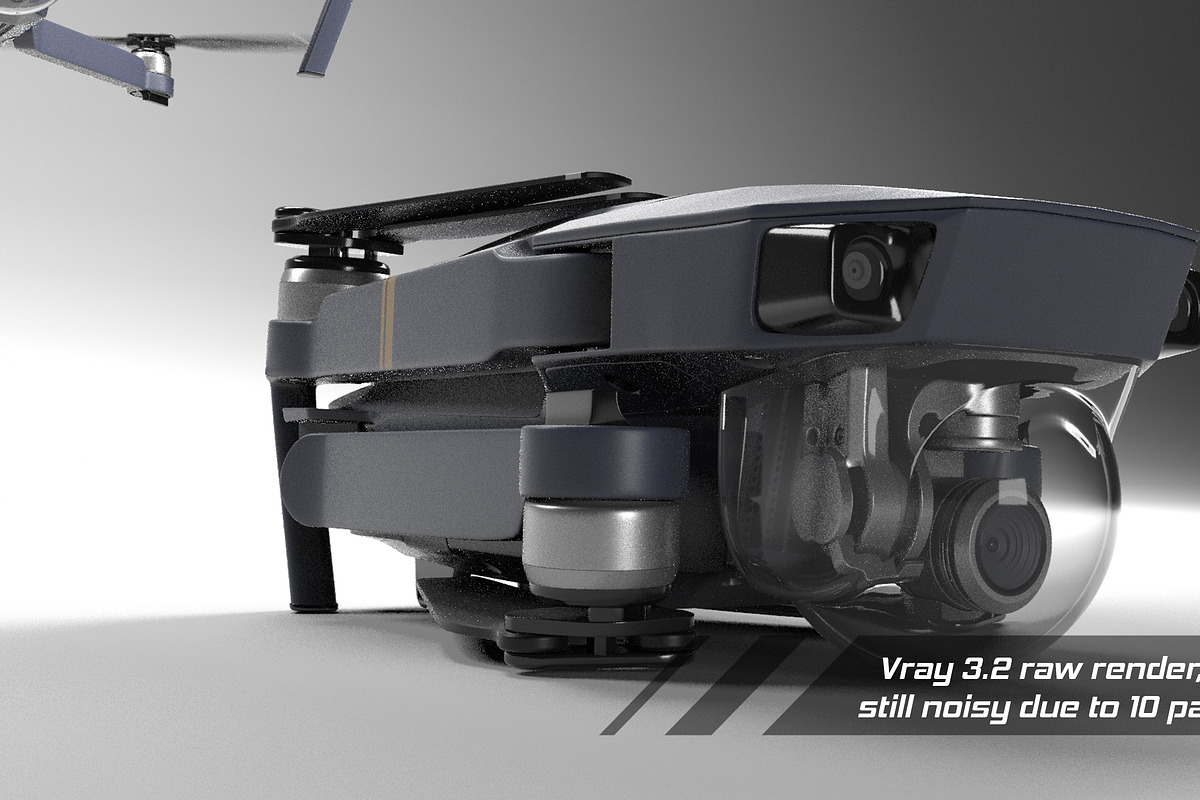 dji mavic pro quadcopter 3d model, a Cars & Vehicle 3D Model by arapps3d (Photo 8 of 12)
