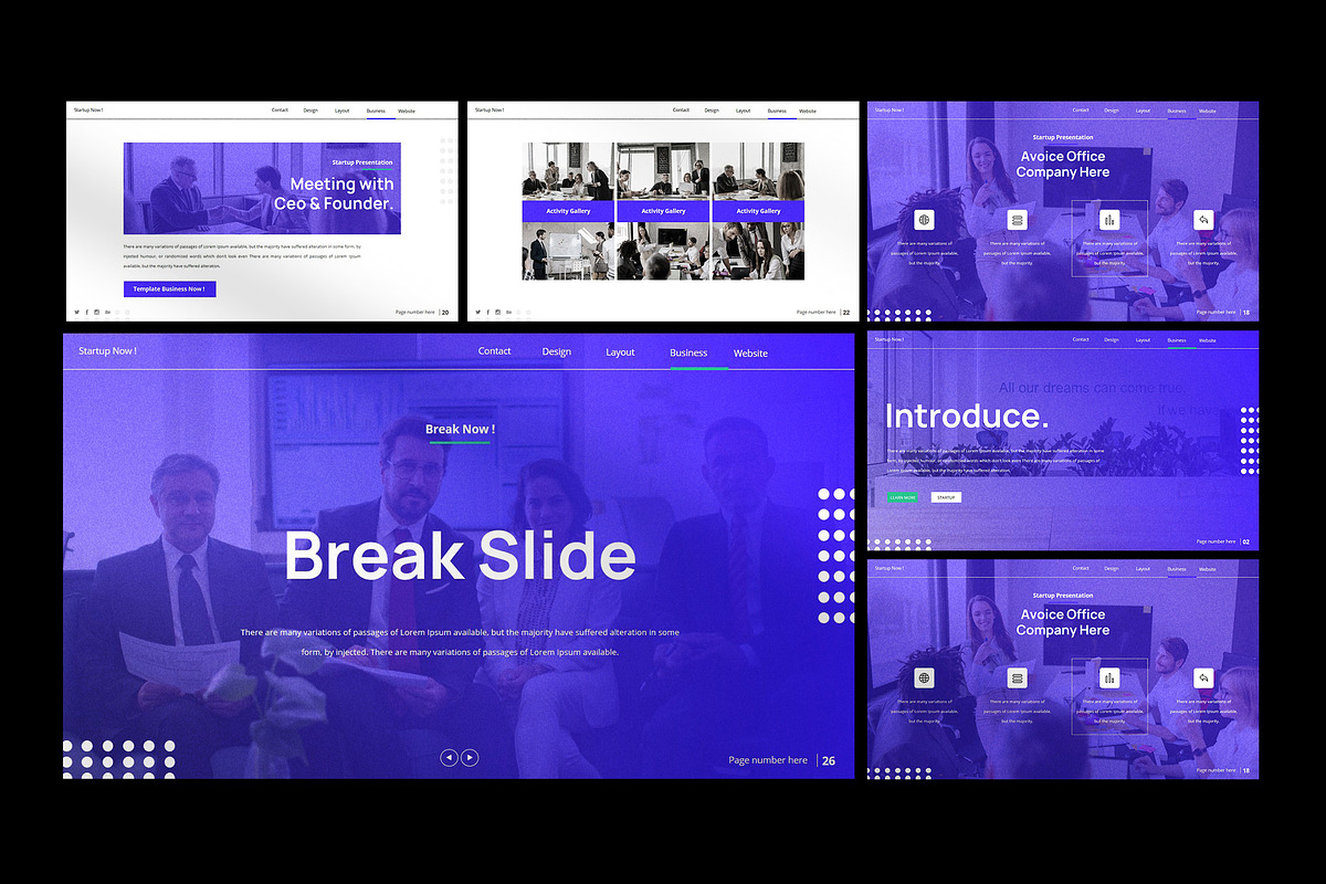 Avoice Keynote Presentation, a Presentation Template by slidenotion (Photo 6 of 7)
