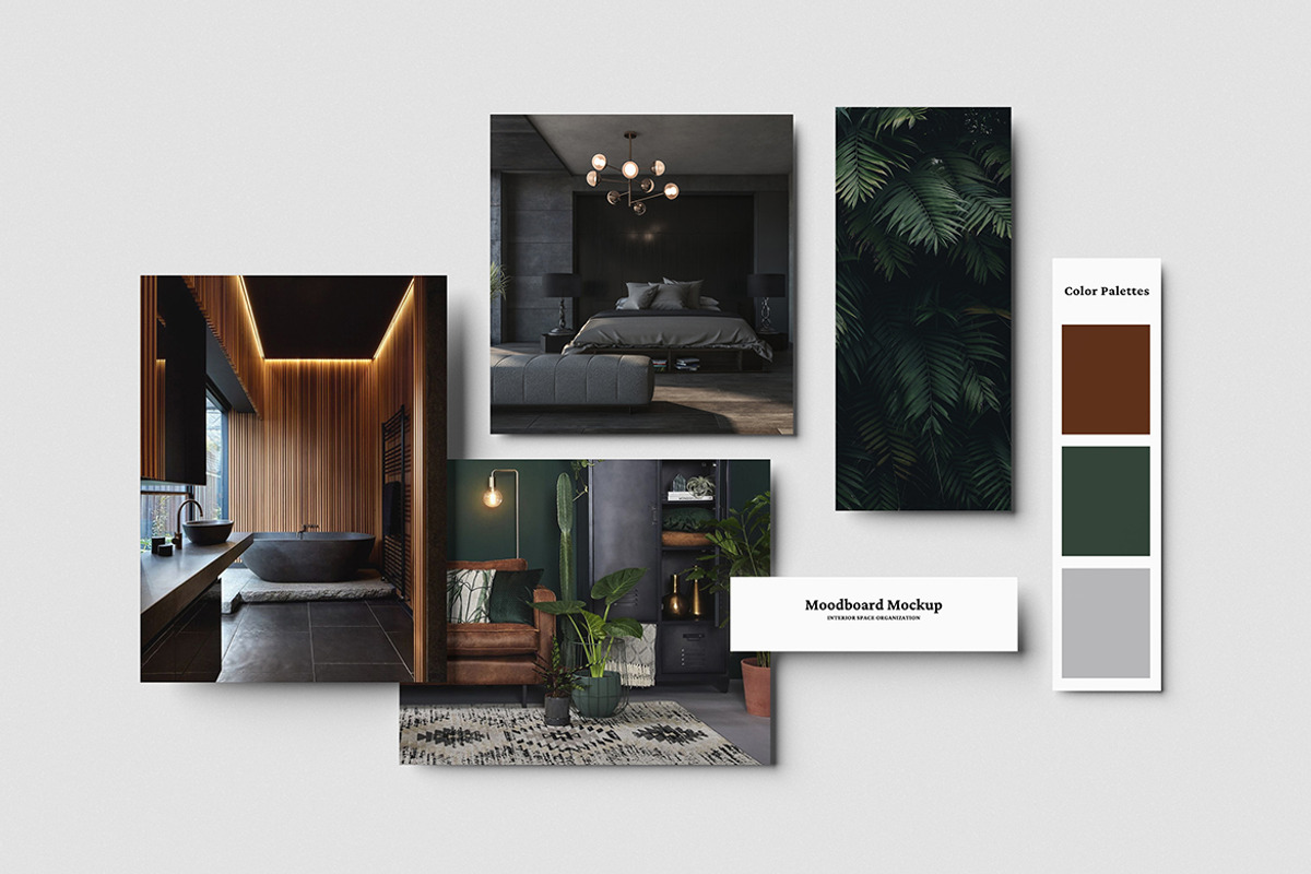 Moodboard Mockup, a Product Mockup by swsi-studio (Photo 2 of 5)