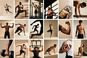 100 Men Workout Stock Photos Bundle, a Sports & Recreation Photo by Selenique Studio (Thumbnail 9 of 20)