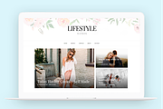 Wordpress Theme Responsive-Lifestyle, a WordPress Template by bthemez (Thumbnail 1 of 8)
