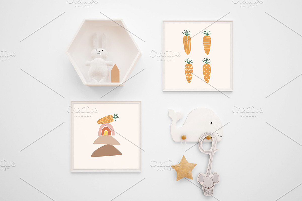 Happy Easter Set! #2, a Decorative Illustration by Hanazumi (Photo 5 of 11)
