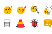30 Emoji pack 1 - Aroji, an Emoji Icon by Peninsula Studioz (Thumbnail 4 of 4)