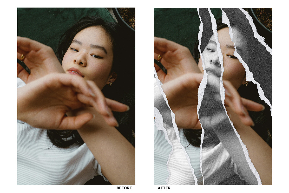 Torn Paper Edges Photo Effect, a Layer Style Add-On by smishura (Photo 2 of 3)