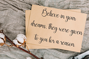 Snowy | Script Font, a Handwritten Font by Scratchones (Thumbnail 4 of 9)