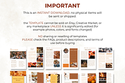 Autumn Newsletter Template 50 Pages, a Marketing Template by Digital By Nikoleta (Thumbnail 10 of 10)