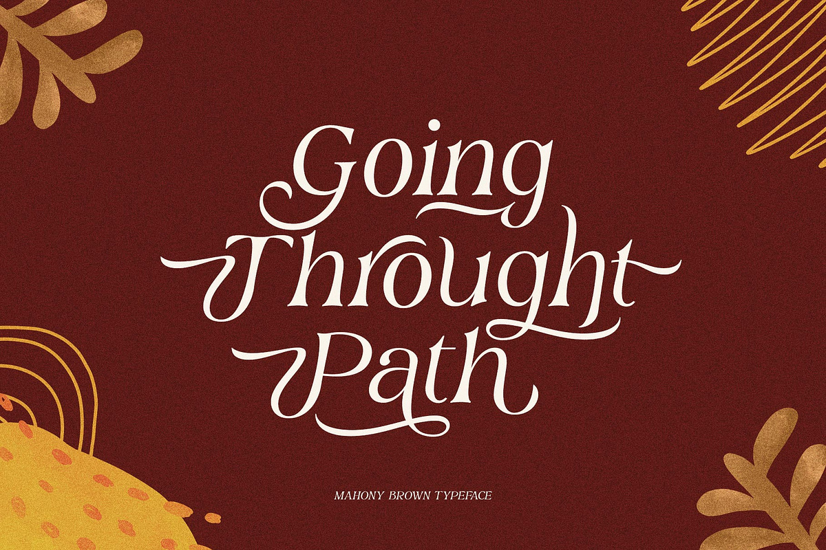 Mahony Browns Typeface, a Serif Font by alit design (Photo 3 of 15)