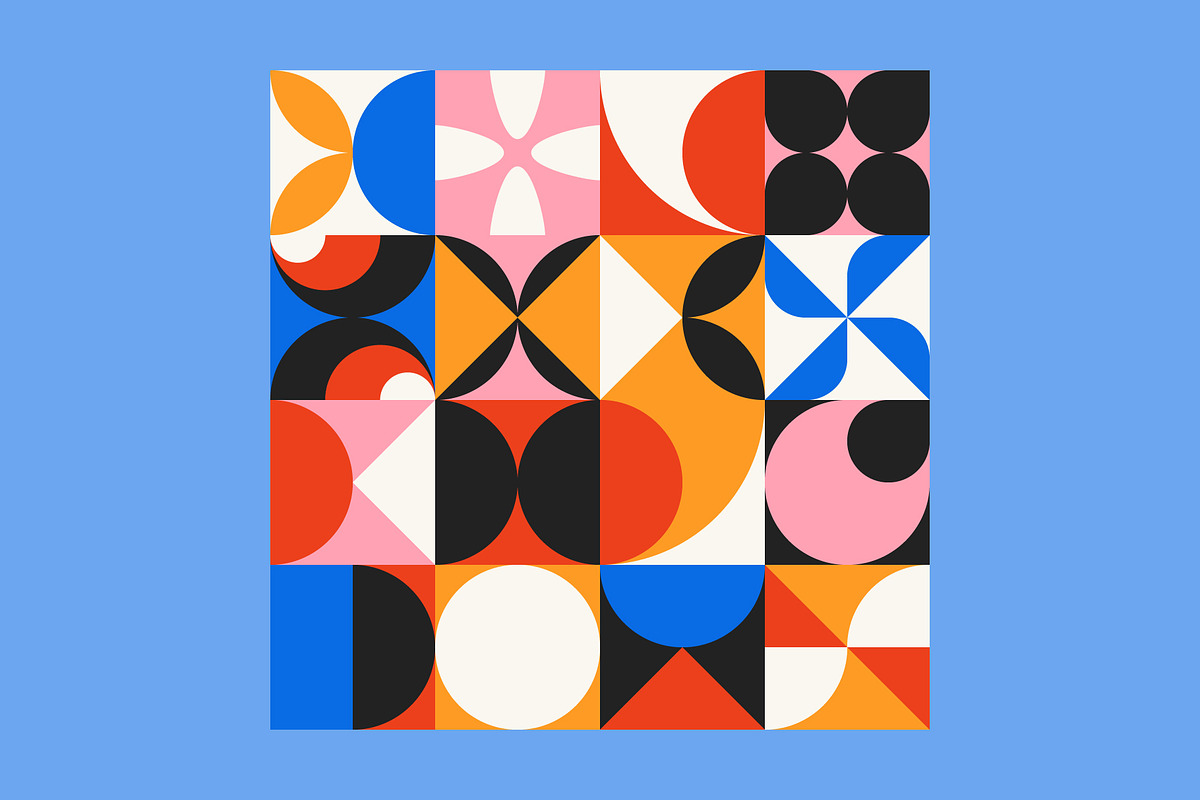 Abstract Seamless Patterns Shapes, a Pattern Graphic by Neo Geo (Photo 5 of 12)